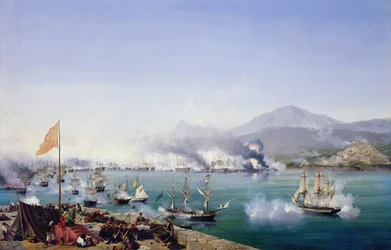 La bataille de Navarin, 20 octobre 1827